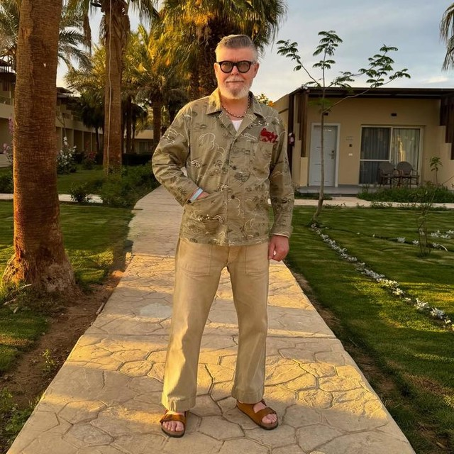 Birkenstock sandals with resort wear